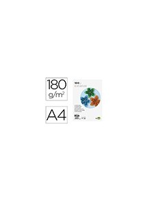 Cartulina liderpapel a4 180gm2 salmon paquete de 100 hojas