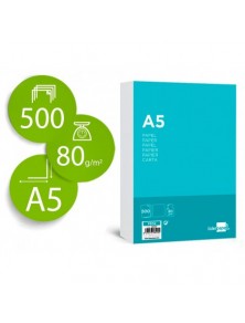 Papel liderpapel a5 80gm2...