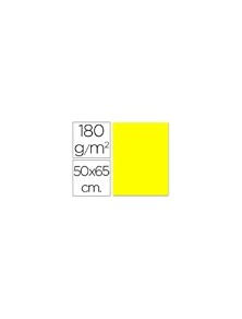 Cartulina liderpapel 50x65 cm 180gm2 amarillo limon