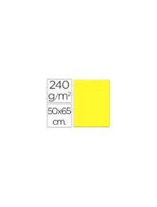 Cartulina liderpapel 50x65 cm 240gm2 amarillo