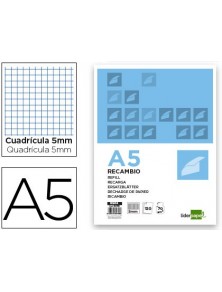 Recambio liderpapel a5 120...