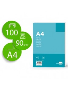 Papel liderpapel a4 90gm2...