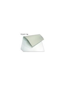 Cartoncillo gris liderpapel con una cara blanca 350 gr 64x88 cm paquete de 1 kg 5 hojas