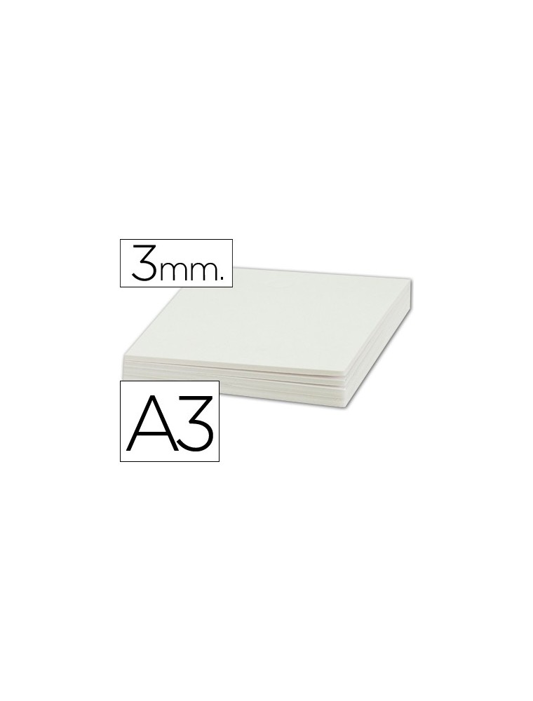 Carton pluma liderpapel doble cara din a3 espesor 3 mm