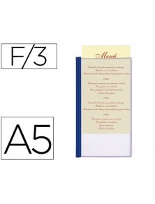 Porta menus liderpapel pvc...