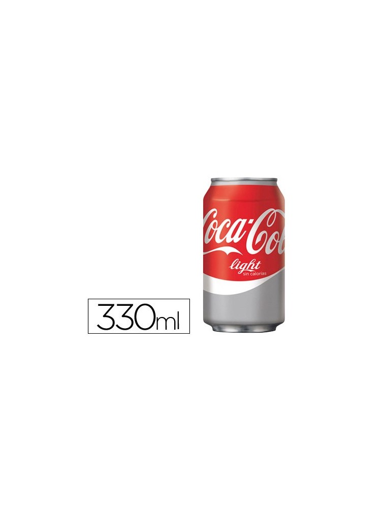 Refresco coca-cola light lata 330 ml