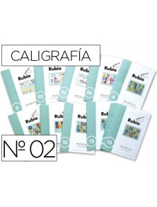 Cuaderno rubio caligrafia...