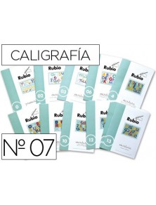 Cuaderno rubio caligrafia nº 07