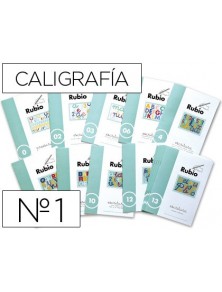 Cuaderno rubio caligrafia nº 1