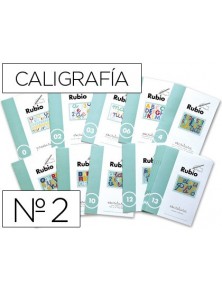 Cuaderno rubio caligrafia nº 2