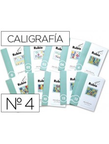 Cuaderno rubio caligrafia nº 4