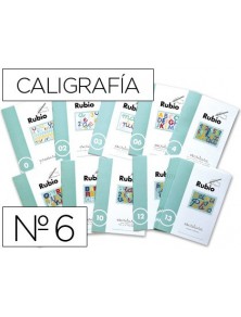 Cuaderno rubio caligrafia nº 6