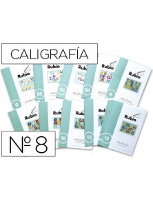 Cuaderno rubio caligrafia nº 8