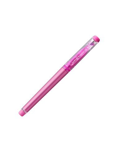 Rotulador uni-ball roller uf-222 tinta gel borrable 0,7 mm rosa