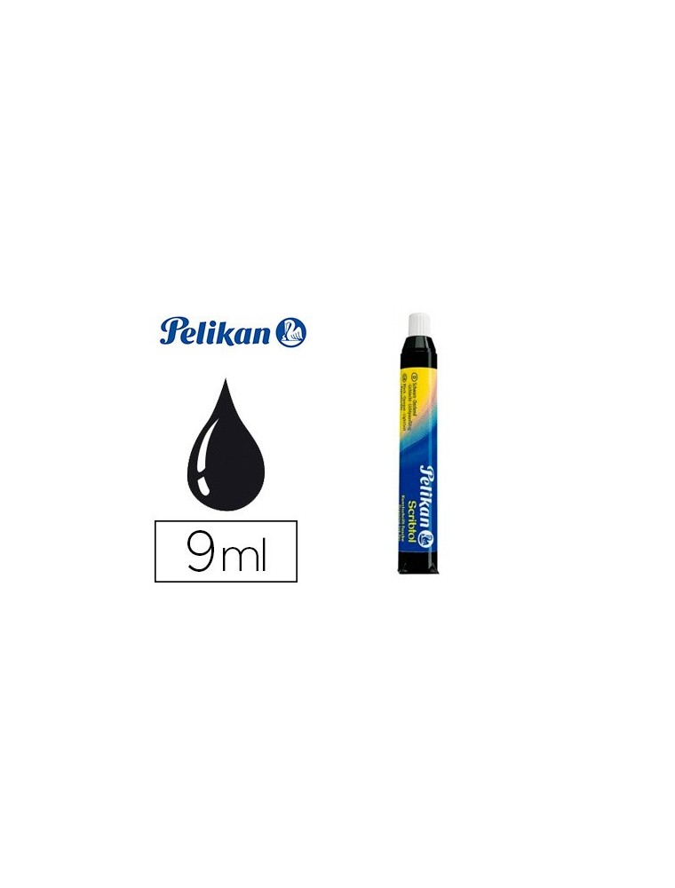 Tinta china pelikan negra cargador 9 ml