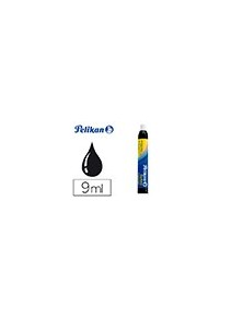 Tinta china pelikan negra cargador 9 ml