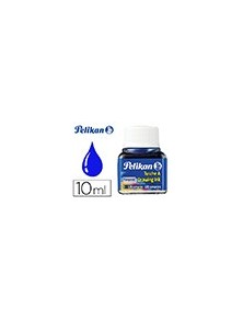 Tinta china pelikan azul ultramar bote de 10 ml