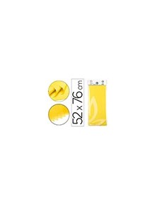 Papel seda liderpapel 52x76cm 18gm2 bolsa de 5 hojas amarillo