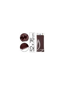 Papel seda liderpapel 52x76cm 18gm2 bolsa de 5 hojas marron