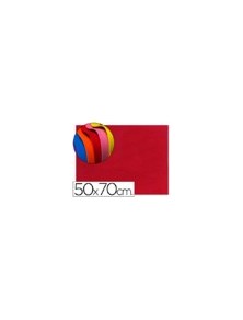 Goma eva liderpapel 50x70cm 60gm2 espesor 1.5mm rojo