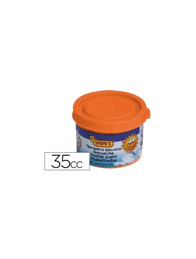 Tempera jovi 35 ml naranja