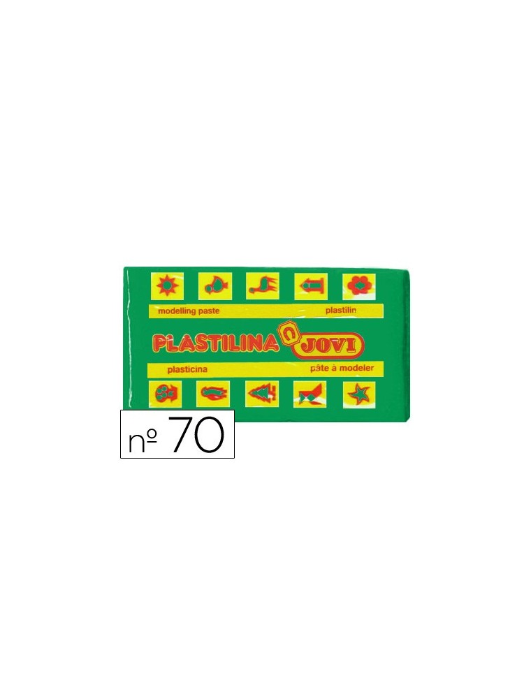 Plastilina jovi 70 verde claro -unidad -tamaño pequeño