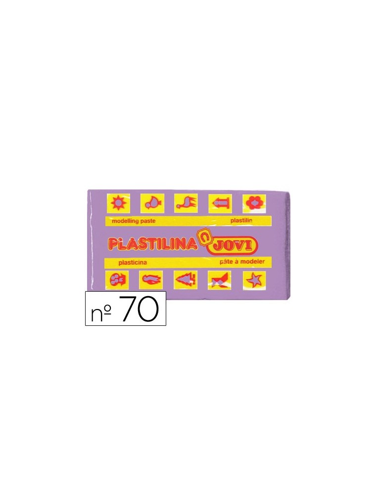 Plastilina jovi 70 lila -unidad -tamaño pequeño