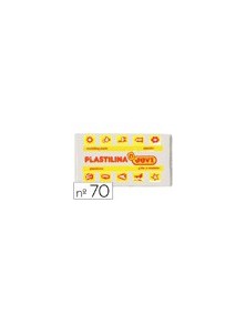 Plastilina jovi 70 blanca -unidad -tamaño pequeño