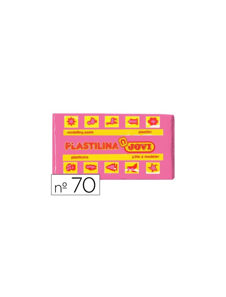 Plastilina jovi 70 rosa -unidad -tamaño pequeño