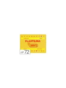 Plastilina jovi 72 amarillo oscuro -unidad -tamaño grande