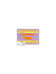 Plastilina jovi 72 lila -unidad -tamaño grande