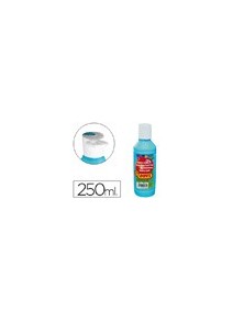 Tempera liquida jovi escolar 250 ml azul cyan