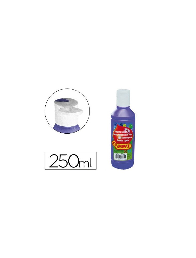 Tempera liquida jovi escolar 250 ml violeta