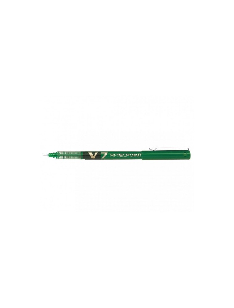 ROTULADOR ROLLER V7 VERDE 0.7 MM PILOT