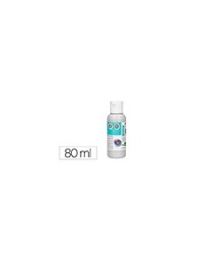 Pintura acrilica liderpapel bote de 80 ml blanco