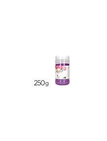 Purpurina liderpapel fantasia color metalico violeta pastel bote de 250 gr