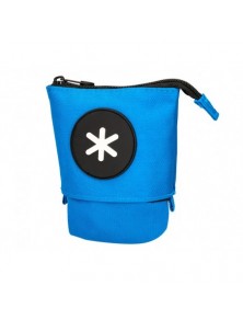 Bolso escolar portatodo antartik cubilete color azul 190x60x80 mm