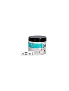 Pintura dedos liderpapel tarrina de 500 ml blanco