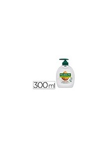 Jabon liquido lavamanos palmolive crema leche de almendra bote de 300 ml