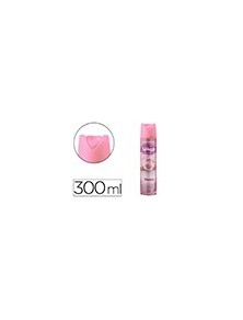 Ambientador spray splash aroma rosas bote de 300 ml