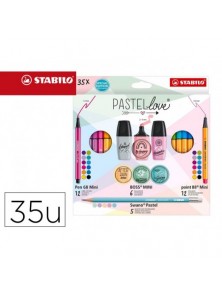 Set stabilo pastel love...