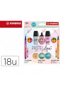 Set stabilo pastel love...