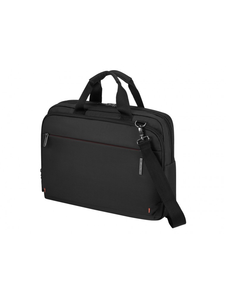 Maletin para portatil samsonite network 4 15,6 negra con asa y bolsillos exteriores color negro