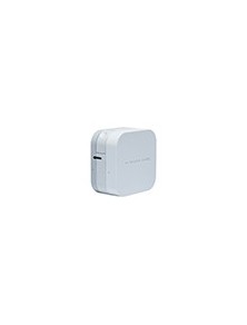 Rotuladora brother ptp300bt cube termica bluetooth velocidad 20 mms ancho maximo cinta 12 mm