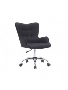 Silla q-connect escritorio mes sina base metalica alt max 960 anc 570 prof 620 ruedas premium color negro