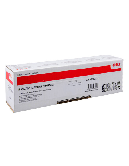 OKI B432/B562/MB492/MB562 TONER NEGRO