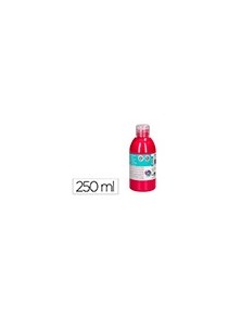 Pintura acrilica liderpapel bote de 250 ml magenta