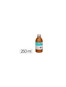 Pintura acrilica liderpapel bote de 250 ml marron