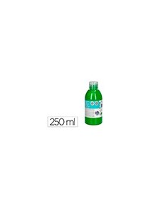 Pintura acrilica liderpapel bote de 250 ml verde