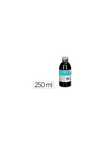 Pintura acrilica liderpapel bote de 250 ml negro